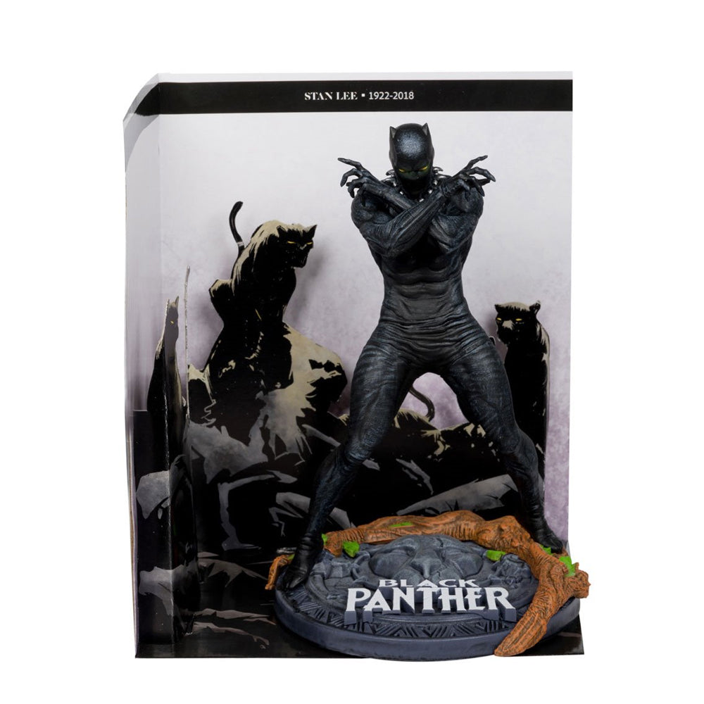 Black Panther (Marvel Knights #4) 1:10 Scale Posed Figure, Marvel Comics - McFarlane Toys