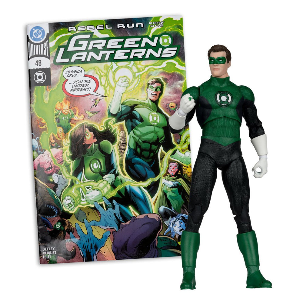 Green Lantern (Hal Jordan) (Green Lanterns #48) w/ Comic, DC Direct Page Punchers