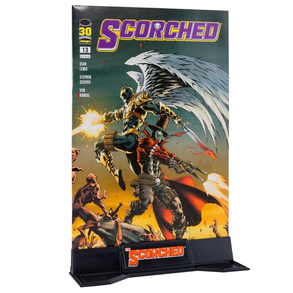 Mandarin Spawn & Freak w/ Comic Book, Spawn Page Punchers - McFarlane Toys
