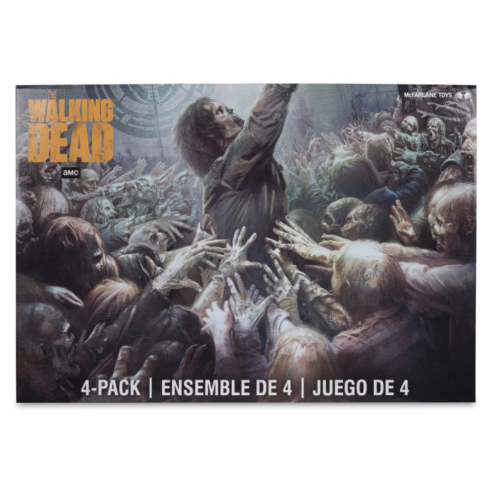 Walkers 4 Pack, The Walking Dead- McFarlane Toys