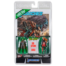 She-Spawn & Curse w/ Comic Book, Spawn Page Punchers - McFarlane Toys