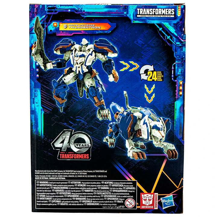 [Abierto para exhibición] Prime Universe Thundertron Voyager Class, Transformers Legacy United Wave 1