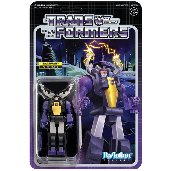 Shrapnel "Transformers", ReAction Figures