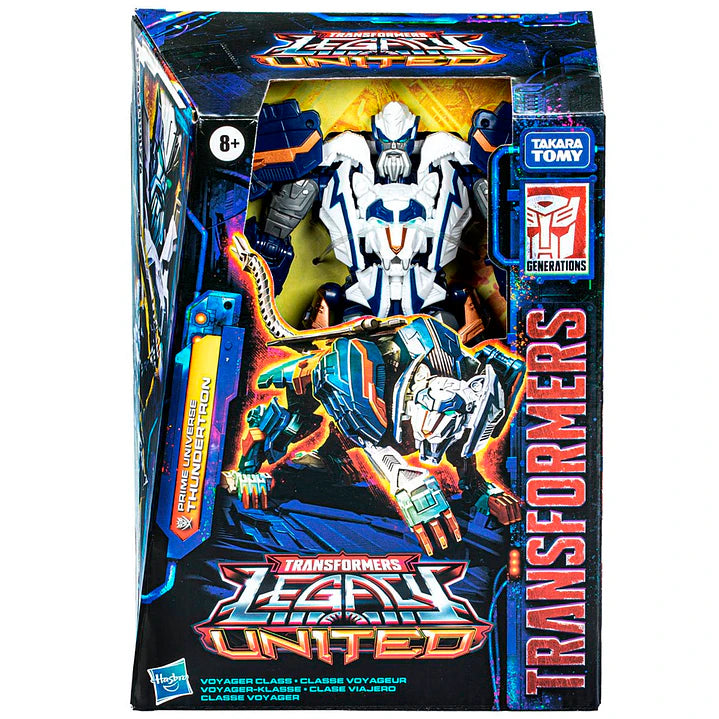 [Abierto para exhibición] Prime Universe Thundertron Voyager Class, Transformers Legacy United Wave 1