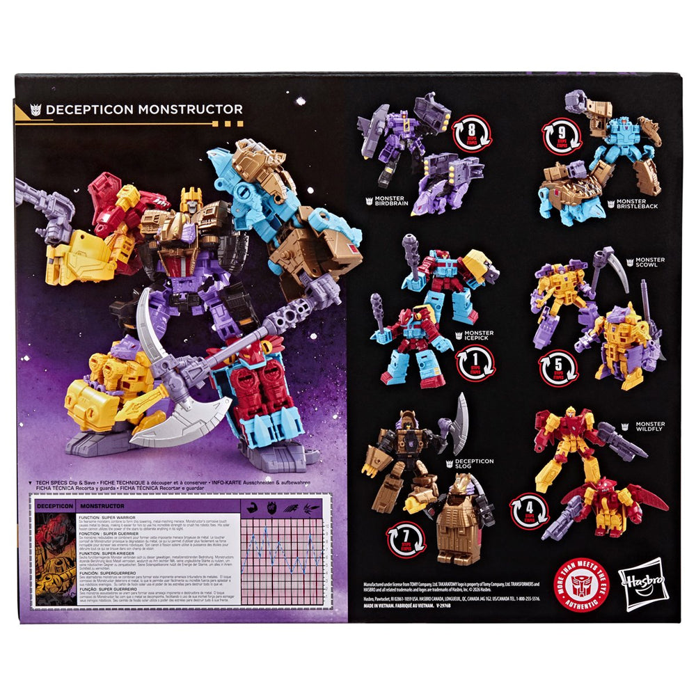 [PRV] Decepticon Monstructor Combiner, Transformers Age of the Primes