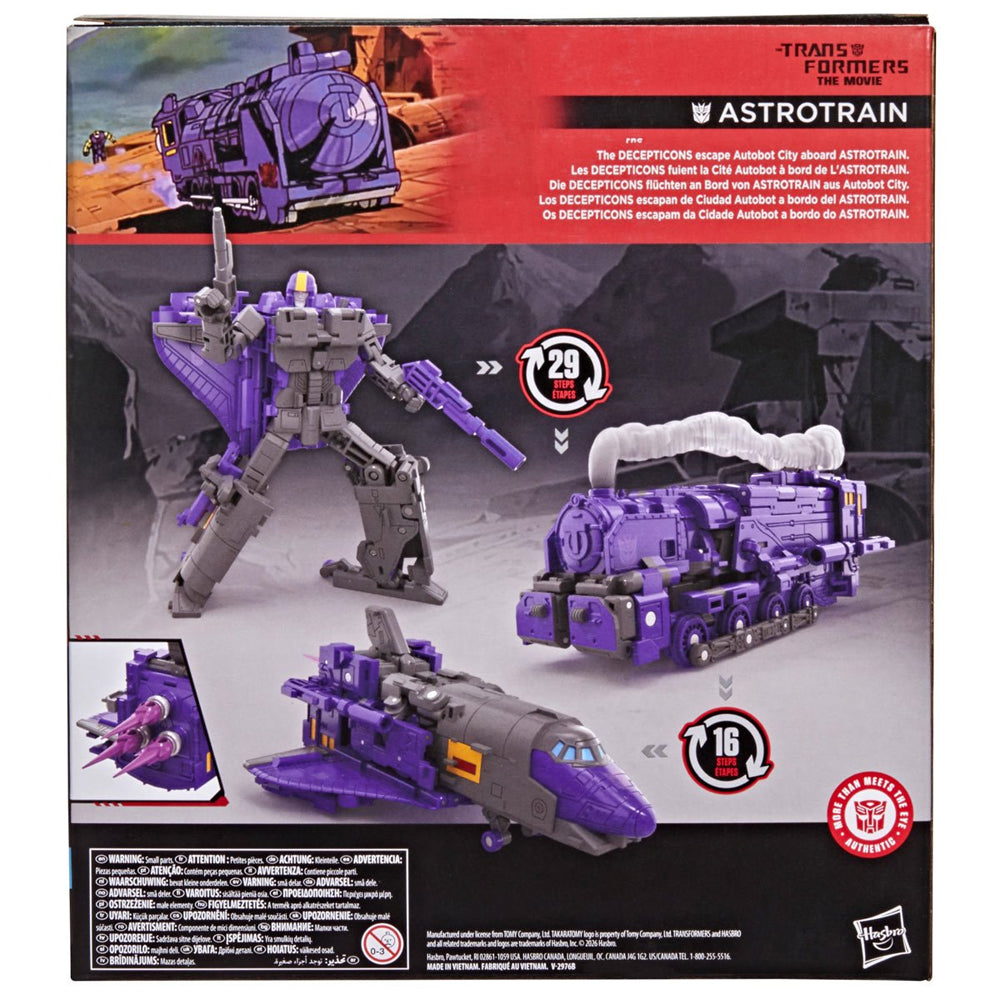 [PRV] Astrotrain Leader Class, Transformers - Studio Series 86