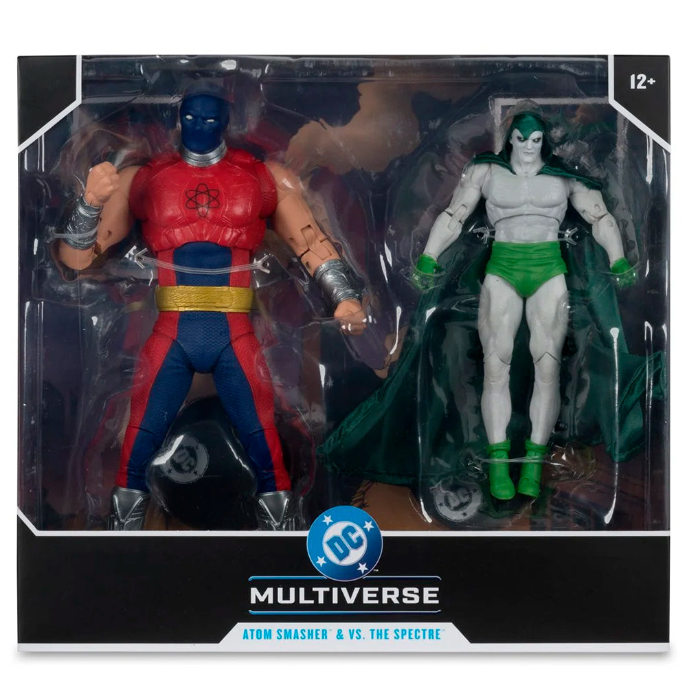 Atom Smasher Megafig vs. The Spectre 2 pack (JSA: Black Vengeance), DC Multiverse - McFarlane Toys