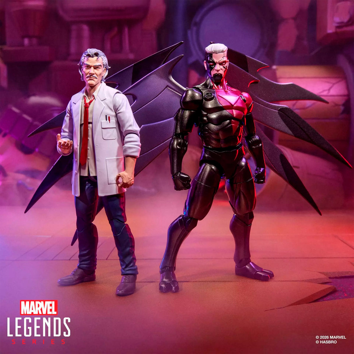[PRV] Bolivar Trask & Marvel's Bastion Nimrod "X-Men 97", Marvel Legends - Hasbro Pulse Exclusive
