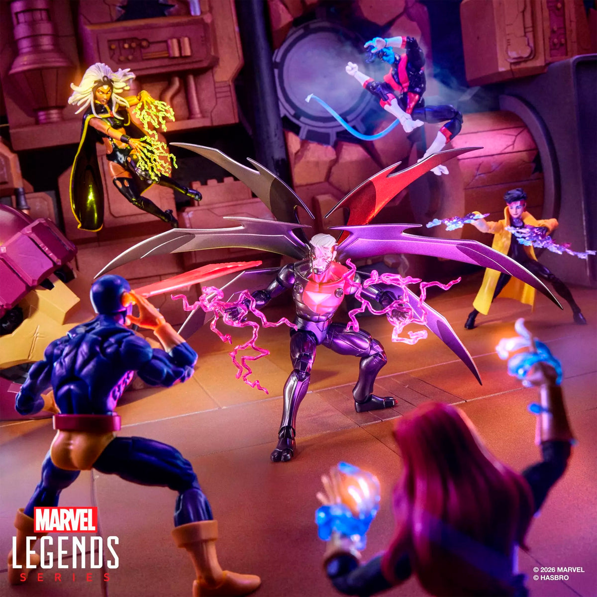 [PRV] Bolivar Trask & Marvel's Bastion Nimrod "X-Men 97", Marvel Legends - Hasbro Pulse Exclusive