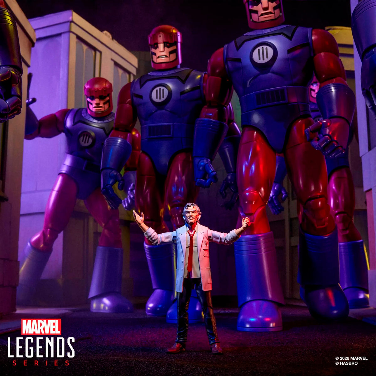 [PRV] Bolivar Trask & Marvel's Bastion Nimrod "X-Men 97", Marvel Legends - Hasbro Pulse Exclusive