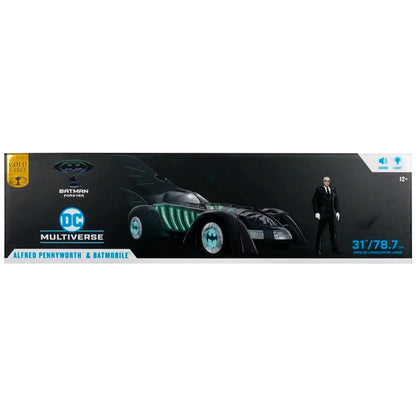 Batmobile and Alfred Pennyworth (Batman Forever), DC Multiverse - McFarlane Toys