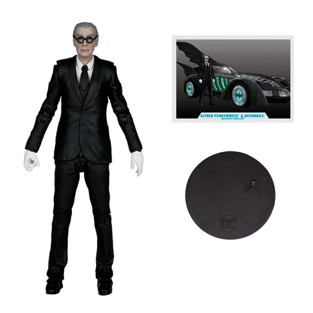 Batmobile and Alfred Pennyworth (Batman Forever), DC Multiverse - McFarlane Toys