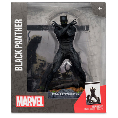 Black Panther (Marvel Knights #4) 1:10 Scale Posed Figure, Marvel Comics - McFarlane Toys