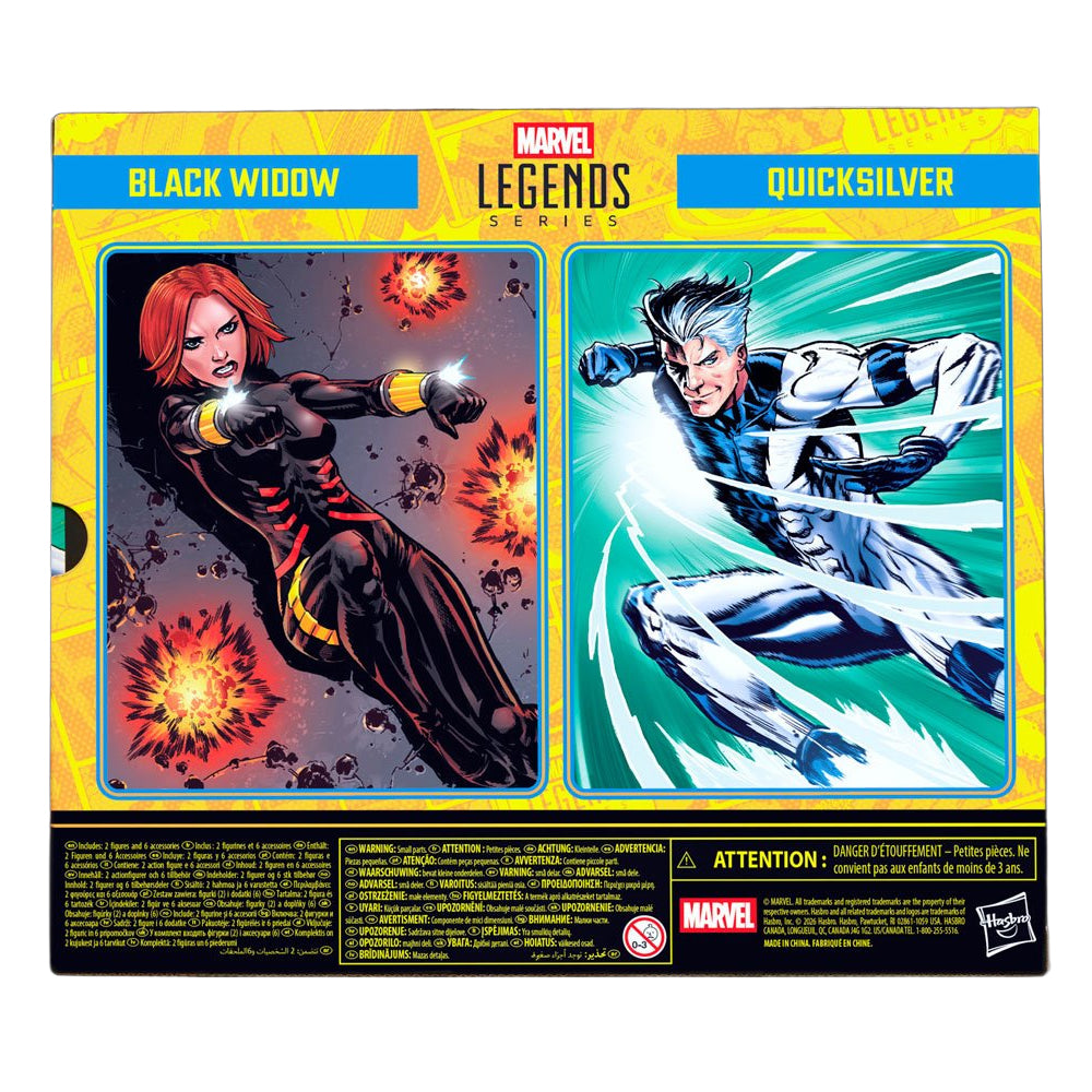 [PRV] Black Widow & Quicksilver 2-Pack, Marvel Legends