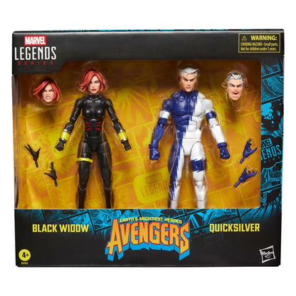 [PRV] Black Widow & Quicksilver 2-Pack, Marvel Legends