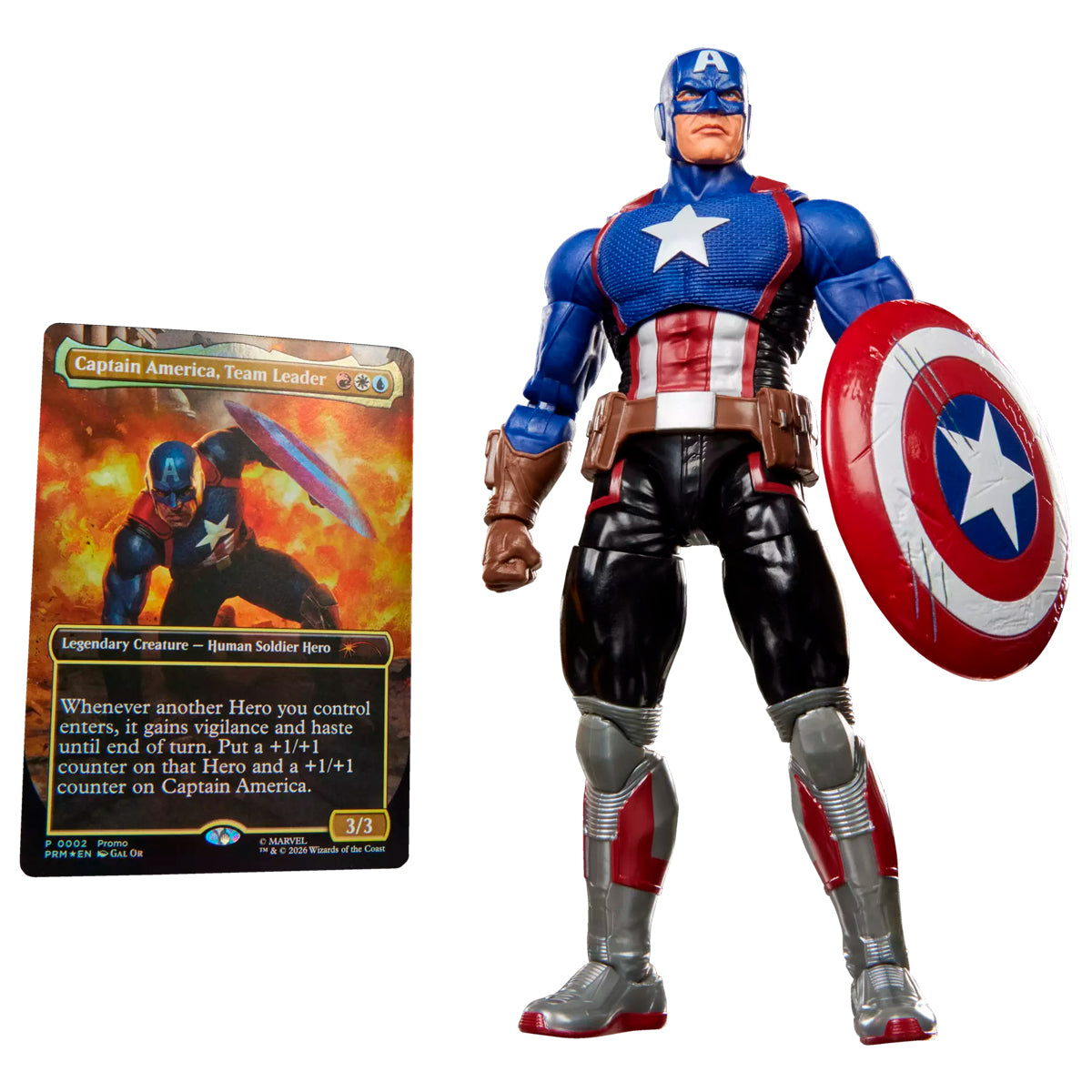 [PRV] Captain America (Avengers: Twilight), Marvel Legends | Magic: The Gathering
