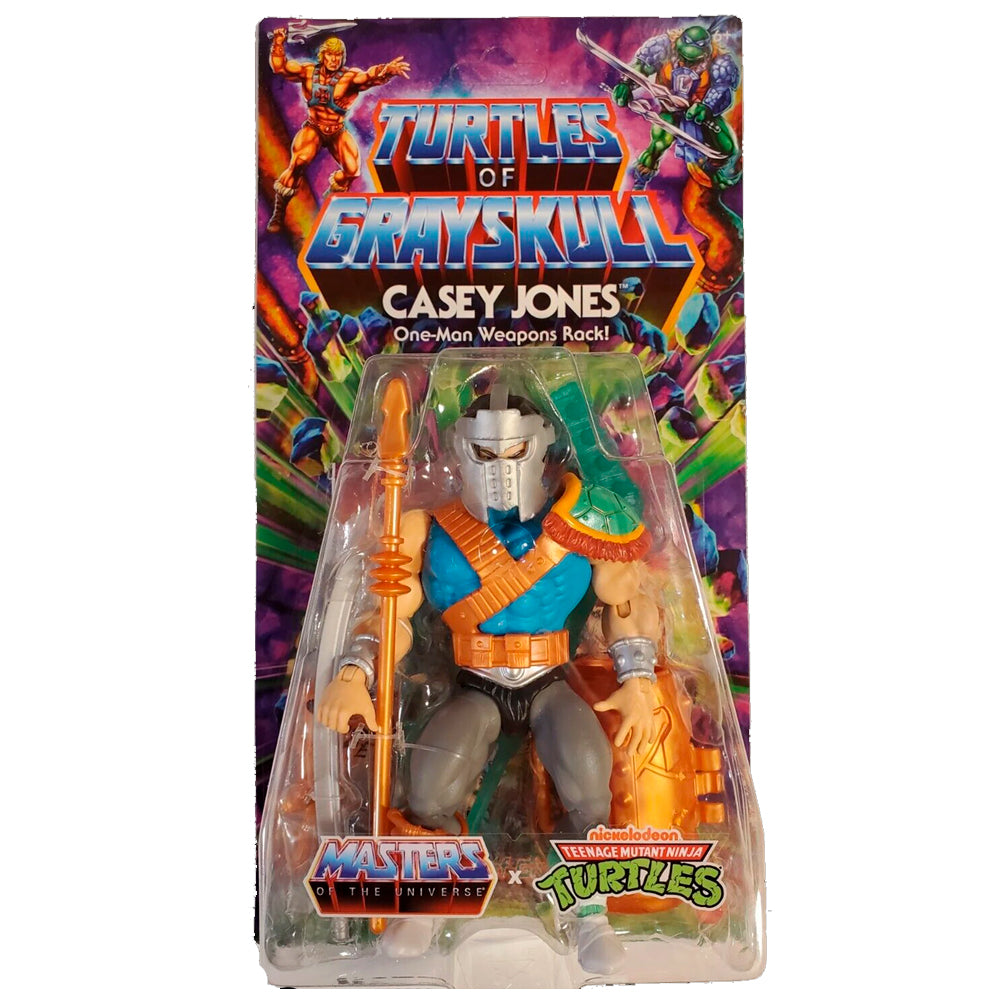 Casey Jones "Turtles of Grayskull" Wave 3, Masters of the Universe Origins