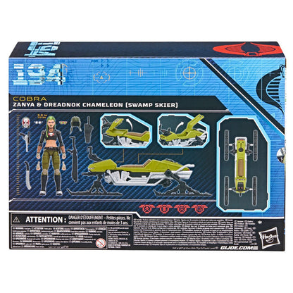 [PRV] Zanya w/ Dreadnok Chameleon (Swamp Skier), G.I. Joe - Classified Series