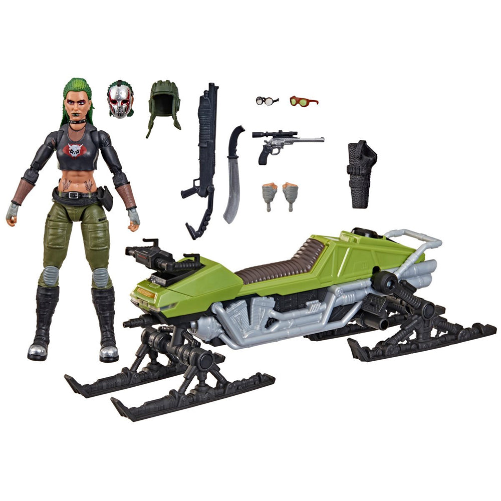 [PRV] Zanya w/ Dreadnok Chameleon (Swamp Skier), G.I. Joe - Classified Series