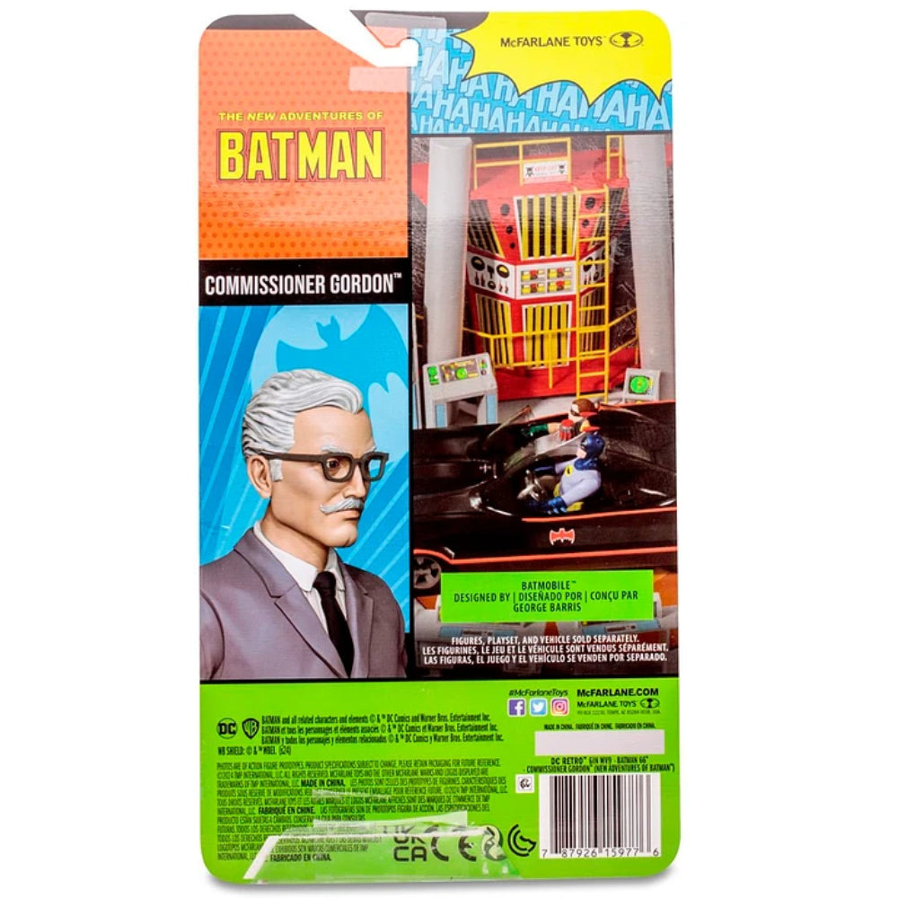 Commissioner Gordon (The New Adventures of Batman), DC Retro - McFarlane Toys