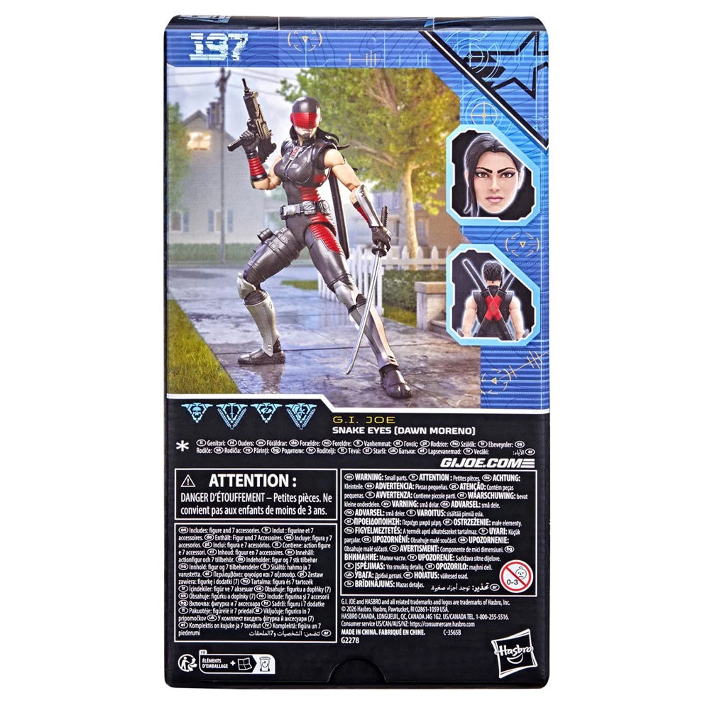 [PRV] Snake Eyes (Dawn Moreno), G.I. Joe - Classified Series