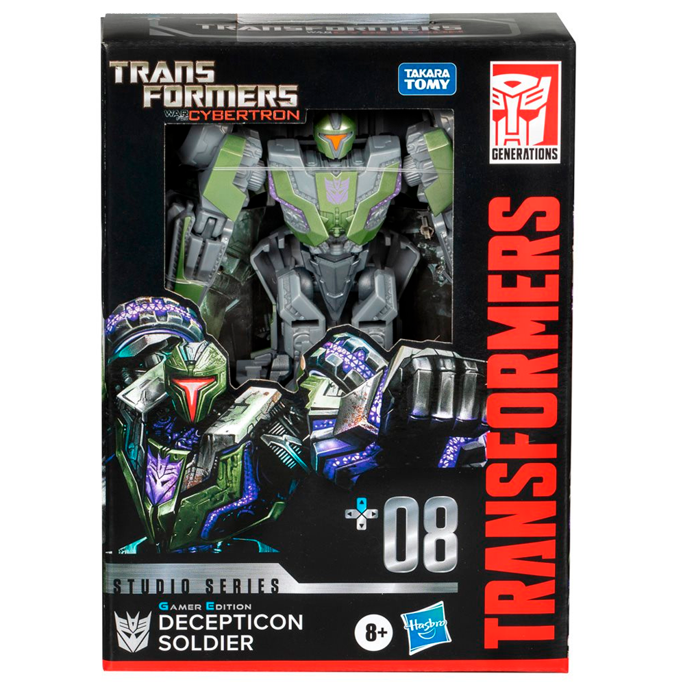 Decepticon Soldier Deluxe Class #08, Transformers - Studio Series Gamer Edition