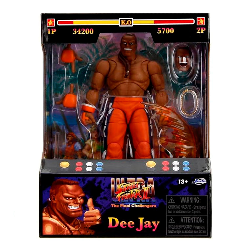 Dee Jay "Ultra Street Fighter II" - Jada Toys