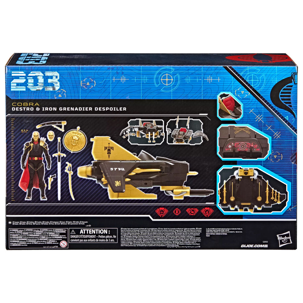 [PRV] Destro & Iron Grenadier Despoiler, G.I. Joe - Classified Series