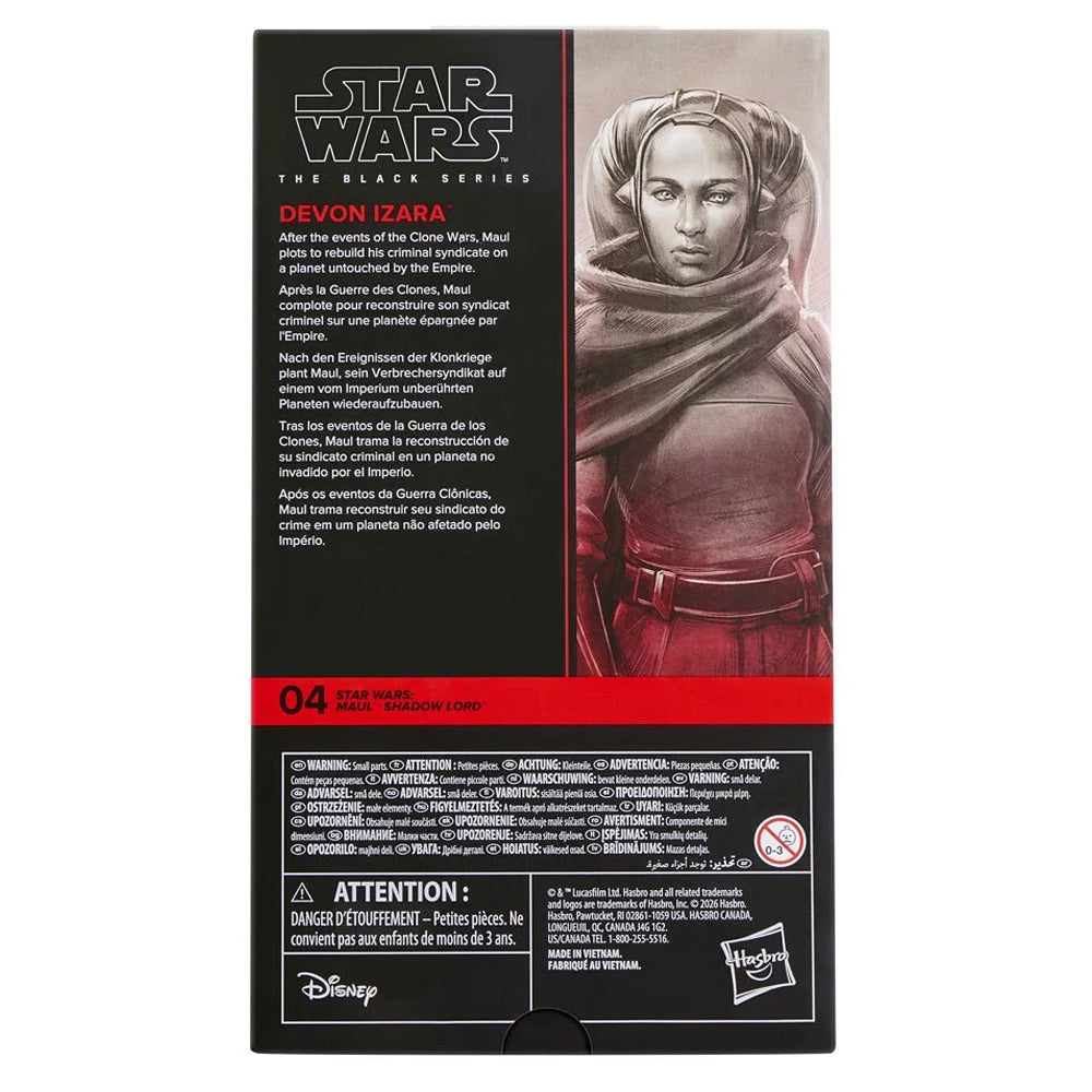 [PRV] Devon Izara "Star Wars: Maul - Shadow Lord", The Black Series