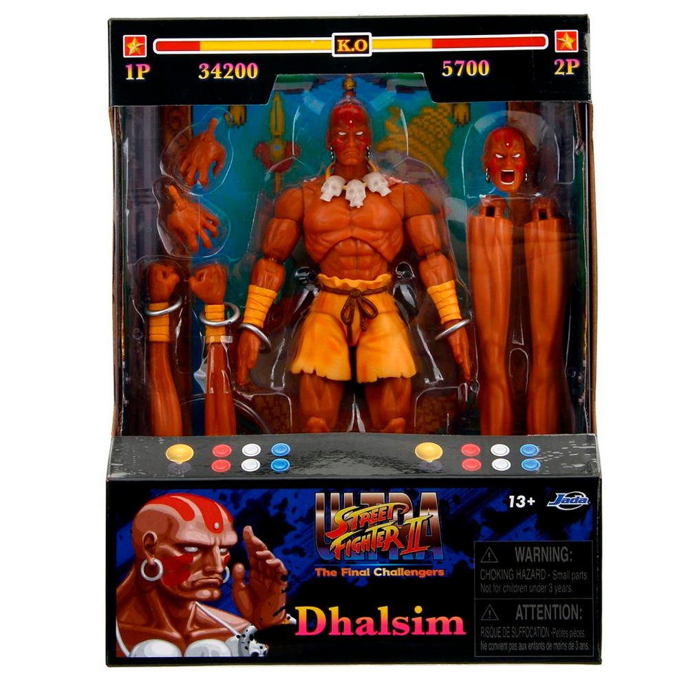 Dhalsim "Ultra Street Fighter II" - Jada Toys Wave 2