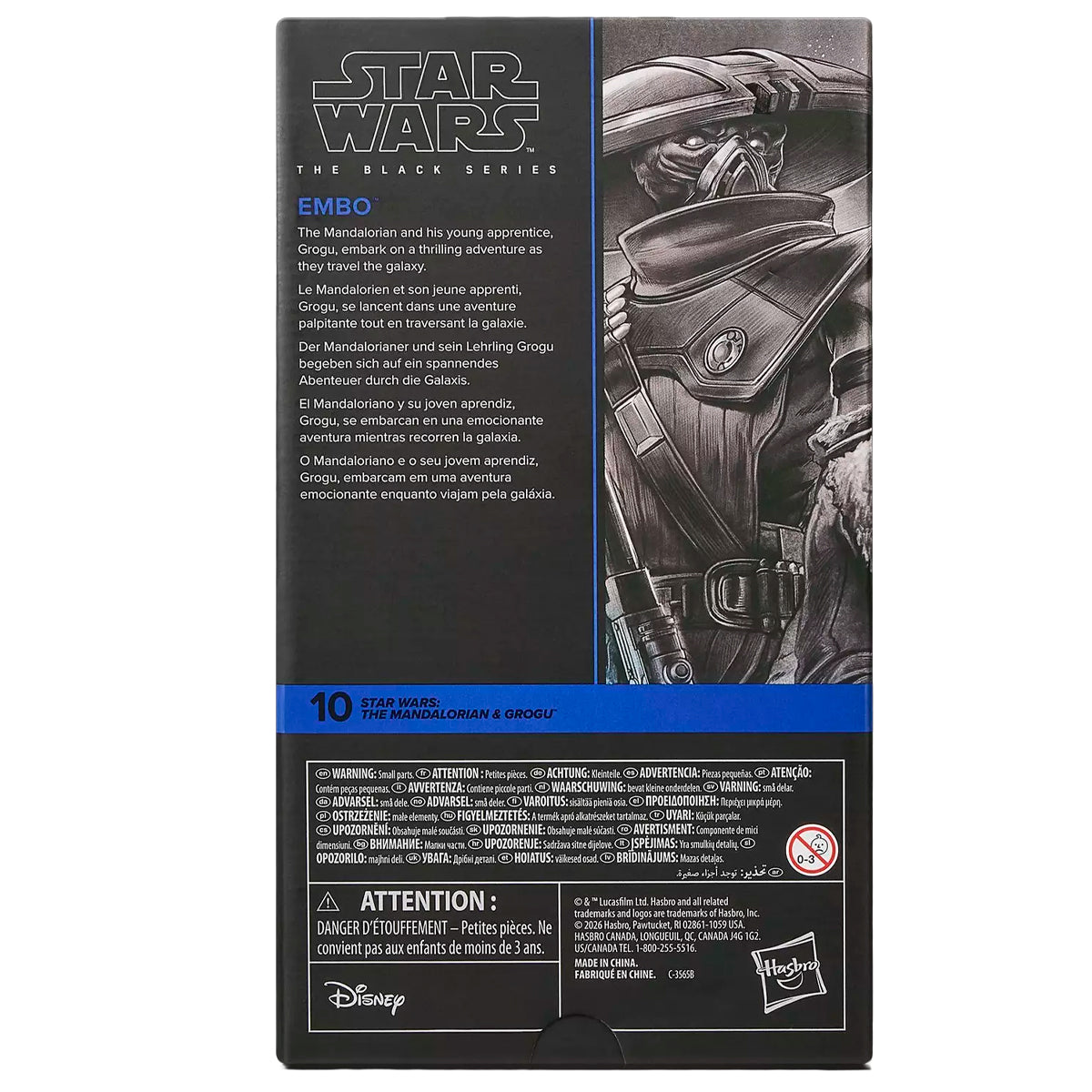 Embo "Star Wars: The Mandalorian & Grogu", The Black Series