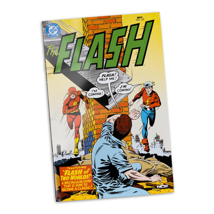 The Flash (Barry Allen) (The Flash #123) w/ Comic, DC Direct Page Punchers