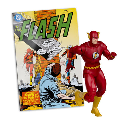 The Flash (Barry Allen) (The Flash #123) w/ Comic, DC Direct Page Punchers