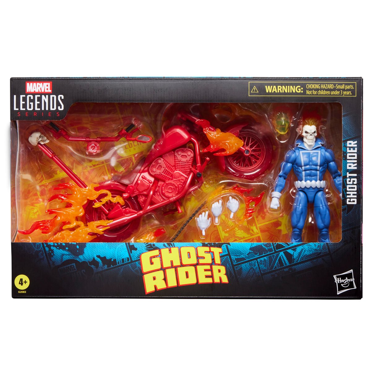 Ghost Rider (Johnny Blaze) w/ Motorcycle, Marvel Legends