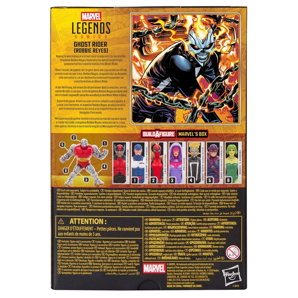 [PRV] Ghost Rider (Robbie Reyes) (Marvel's Box BAF), Marvel Legends