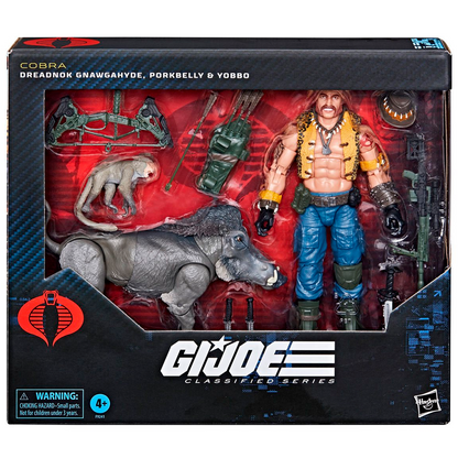 Dreadnok Gnawgahyde w/ Porkbelly & Yobbo, G.I. Joe - Classified Series