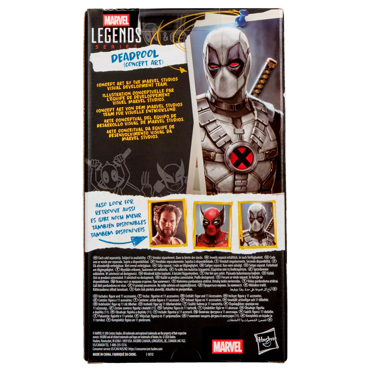 [PRV] Deadpool (Concept Art) "Deadpool & Wolverine" - Marvel Legends