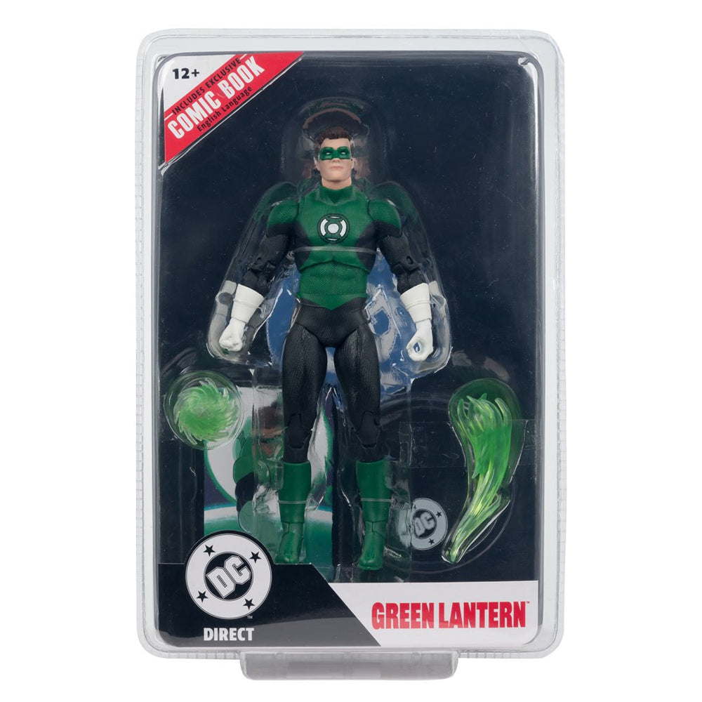 Green Lantern (Hal Jordan) (Green Lanterns #48) w/ Comic, DC Direct Page Punchers