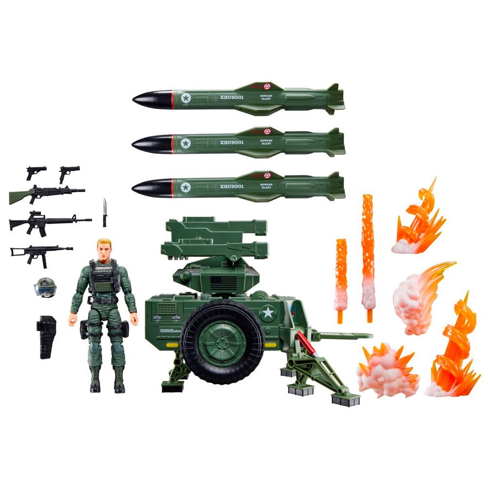 Clayton Hawk Abernathy with M.M.S. (Mobile Missile System), G.I. Joe - Classified Series