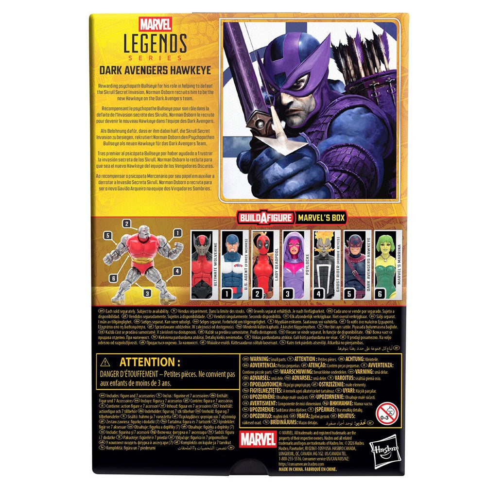 [PRV] Dark Avengers Hawkeye (Marvel's Box BAF), Marvel Legends