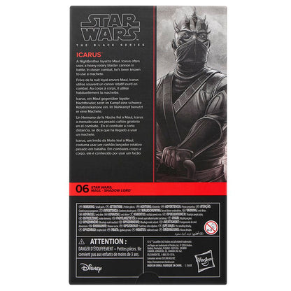 [PRV] Icarus "Star Wars: Maul - Shadow Lord", The Black Series