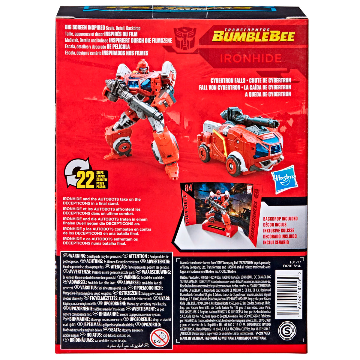 Ironhide Deluxe Class #84, Transformers Studio Series