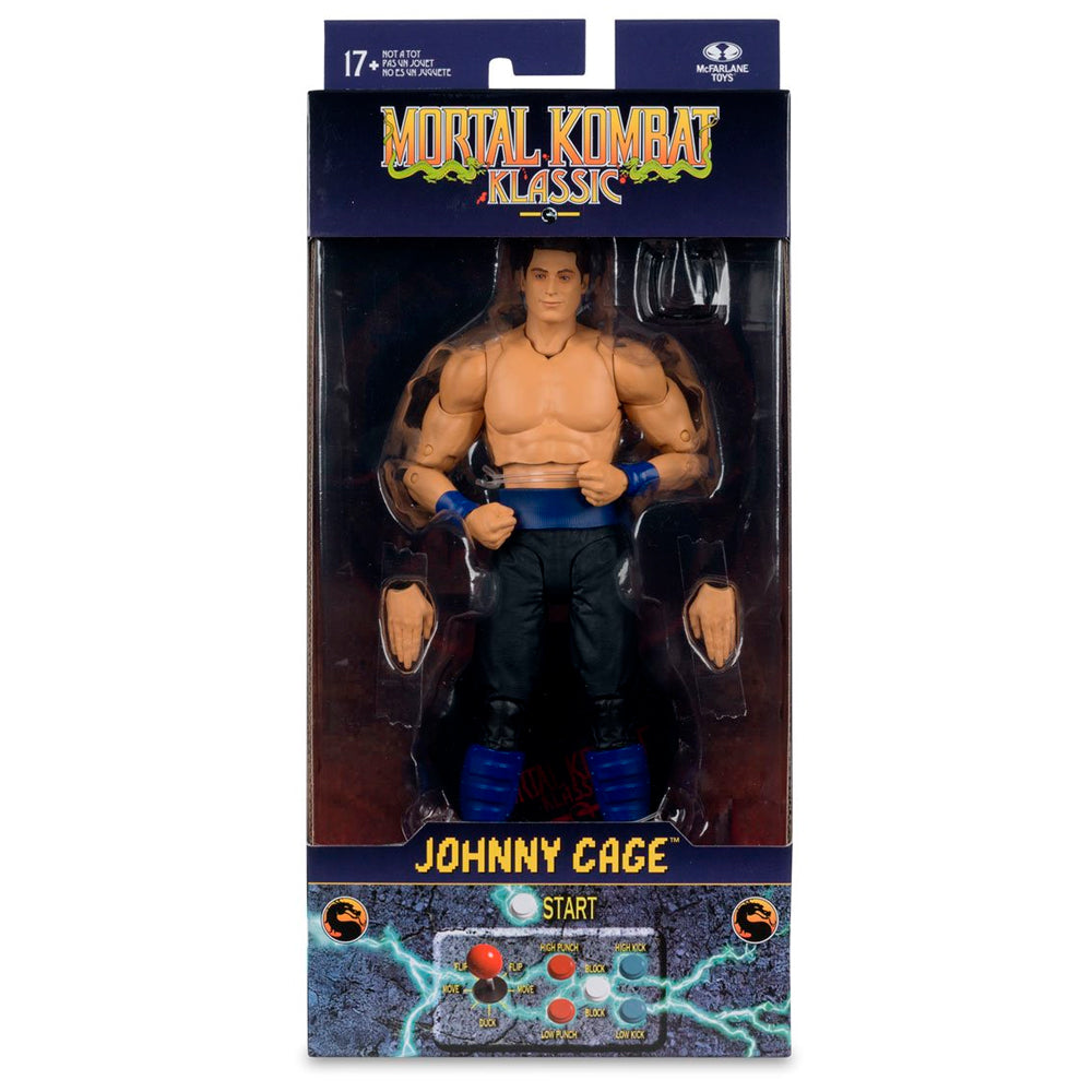 Johnny's - maa Johnny Cage, Mortal Kombat Klassic - McFarlane Toys – Wyvern Chile