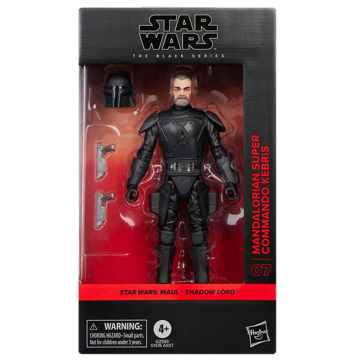 [PRV] Mandalorian Super Commando Kebris "Star Wars: Maul - Shadow Lord", The Black Series