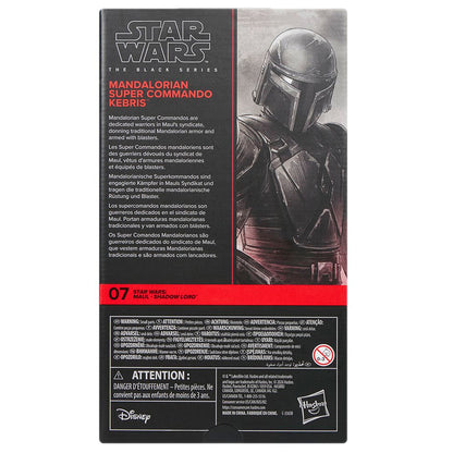 [PRV] Mandalorian Super Commando Kebris "Star Wars: Maul - Shadow Lord", The Black Series