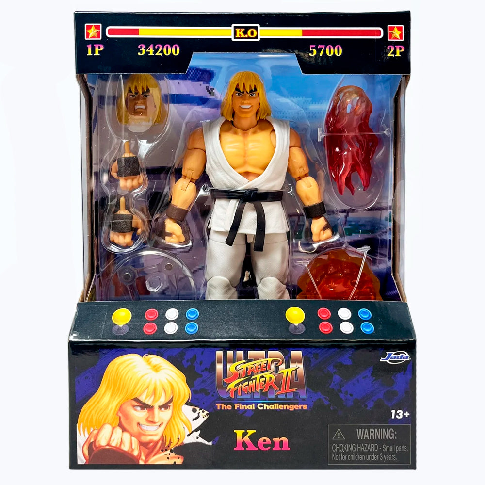 Ken (Player 2) "Ultra Street Fighter II" - Jada Toys