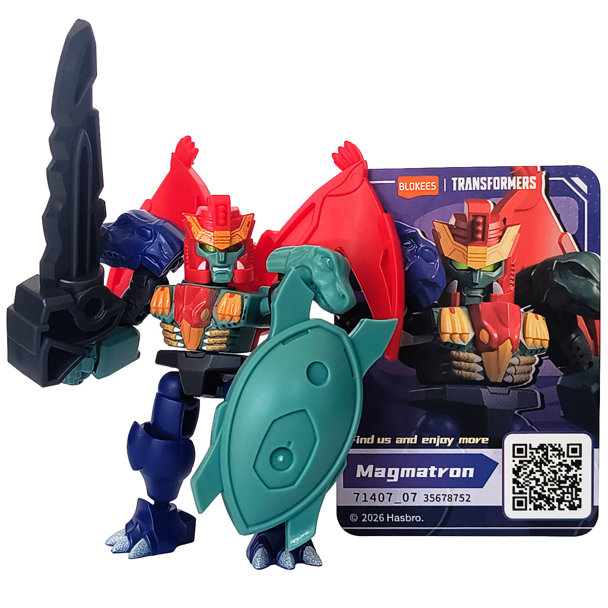 [Open Box] Transformers Defender Version - Blokees