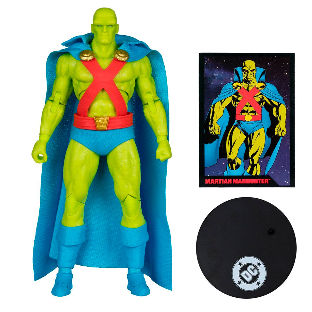Martian Manhunter w/ Comic, DC Direct Page Punchers