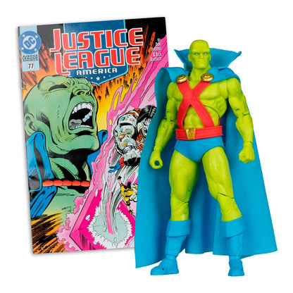 Martian Manhunter w/ Comic, DC Direct Page Punchers
