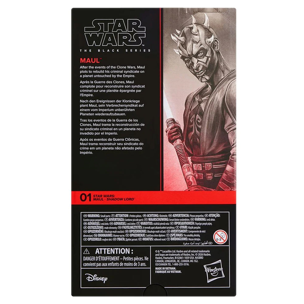 [PRV] Maul "Star Wars: Maul - Shadow Lord", The Black Series